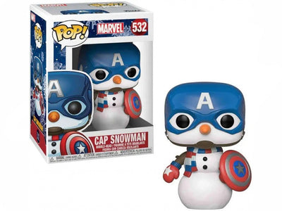 FUNKO POP MARVEL HOLIDAY - CAPTAIN AMERICA SNOWMAN 532
