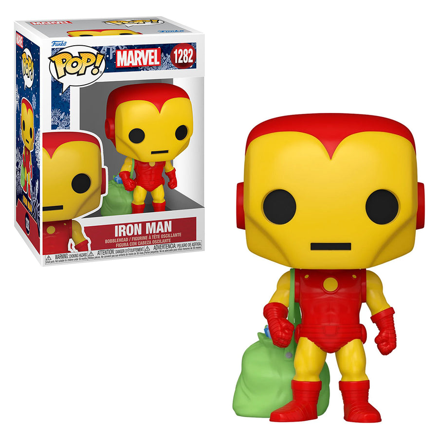 FUNKO POP MARVEL HOLIDAY - IRON MAN 1282 BRINDE