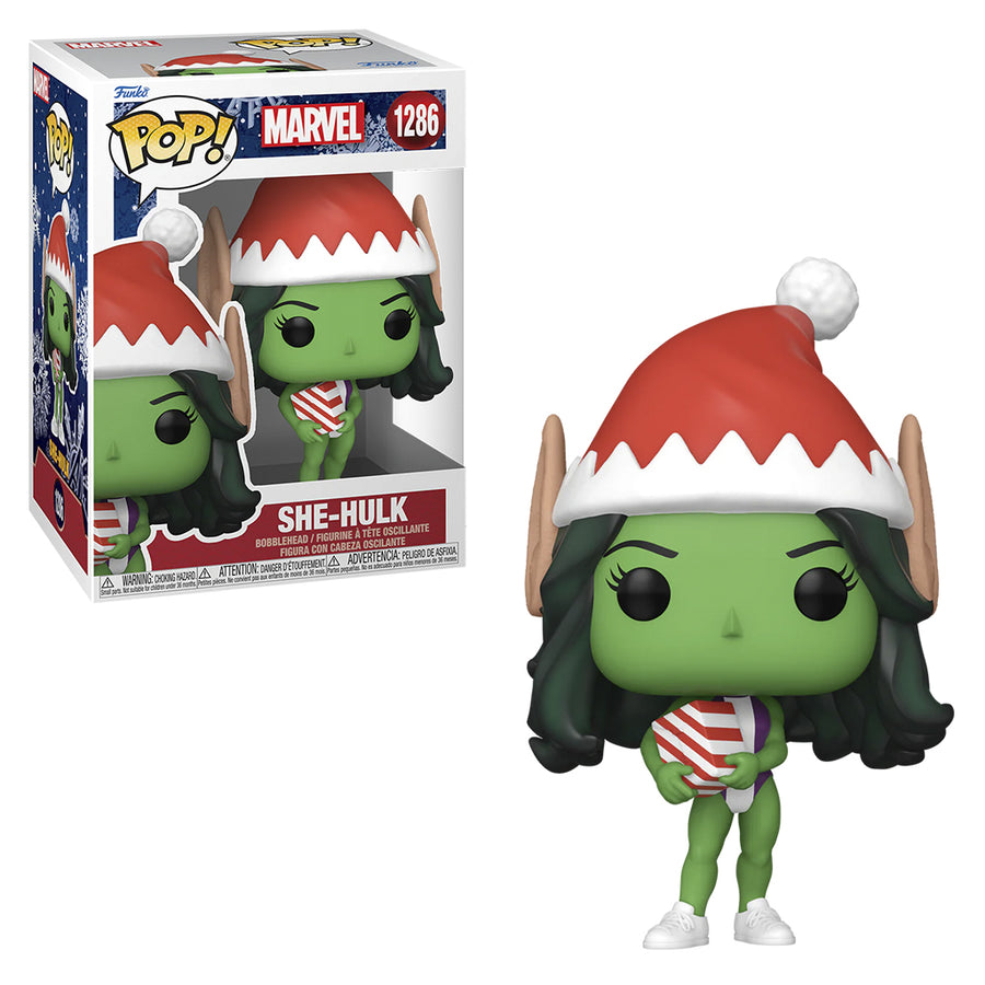 FUNKO POP MARVEL HOLIDAY - SHE-HULK 1286 BRINDE