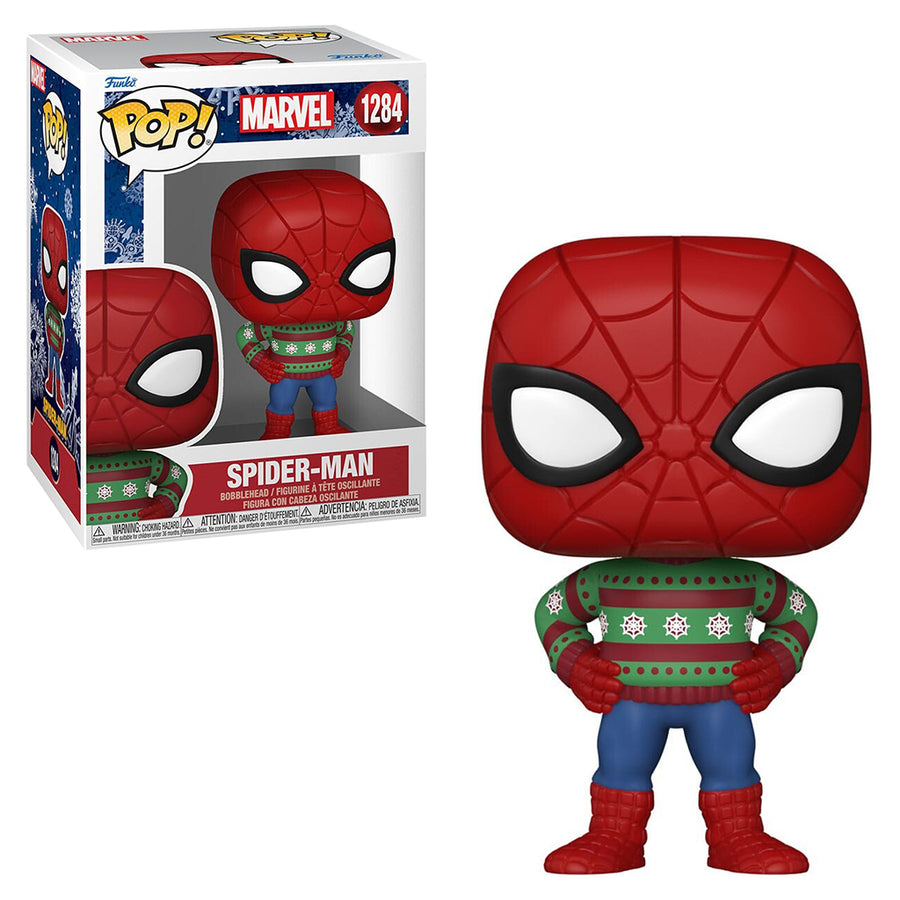FUNKO POP MARVEL HOLIDAY - SPIDER-MAN (SWEETER) 1284 BRINDE