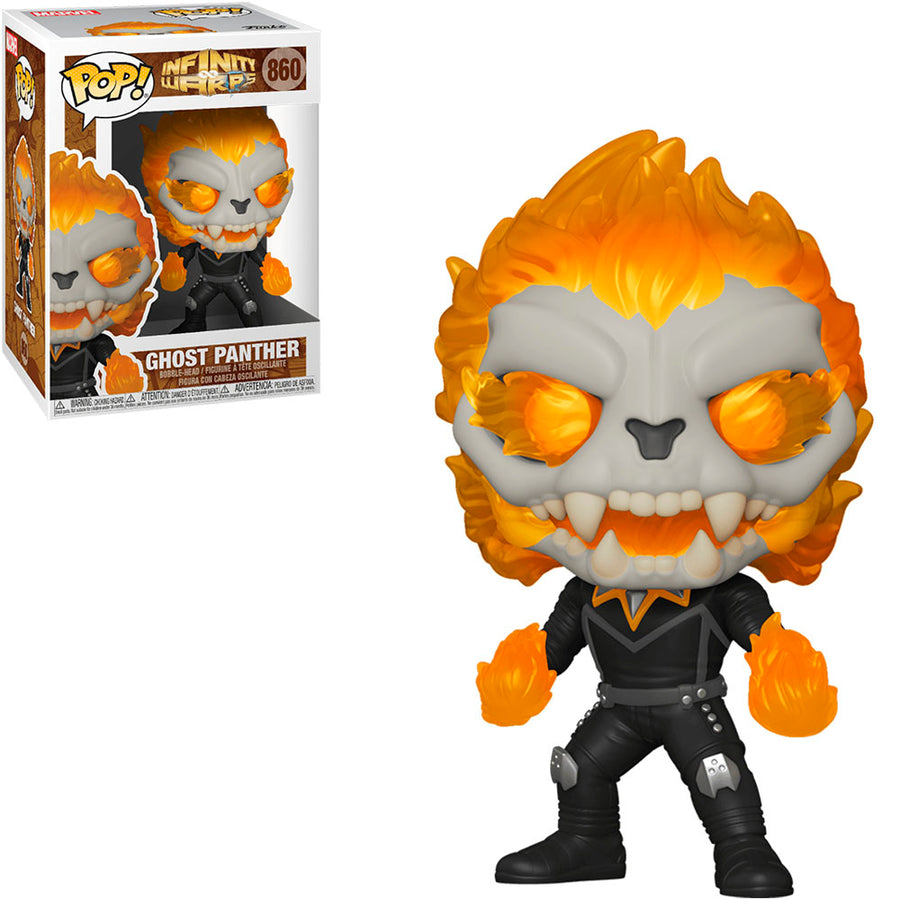FUNKO POP MARVEL INFINITY WARPS - GHOST PANTHER 860 BRINDE