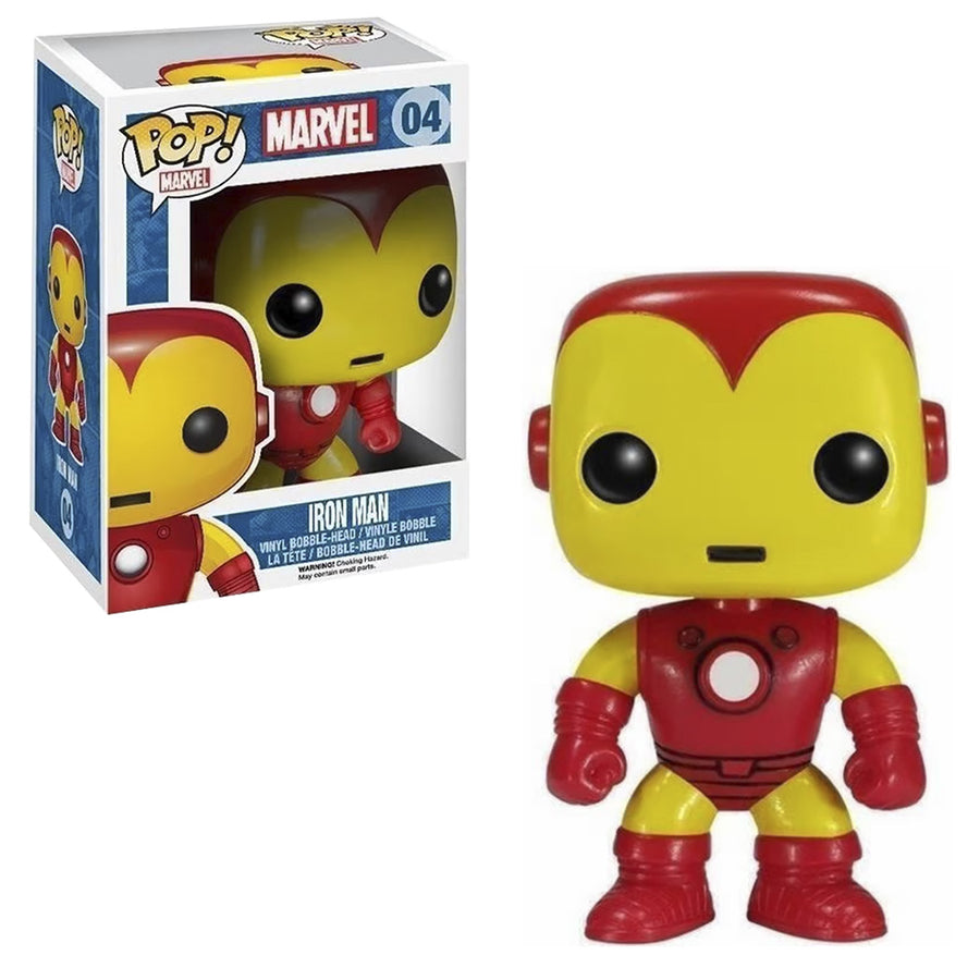 FUNKO POP MARVEL - IRON MAN 04 BRINDE