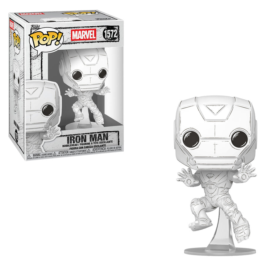 FUNKO POP MARVEL - IRON MAN (SKETCHED) 1572 BRINDE