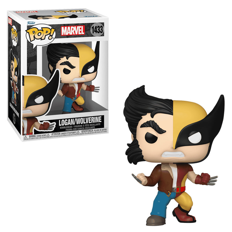 FUNKO POP MARVEL - LOGAN/WOLVERINE 1433 BRINDE