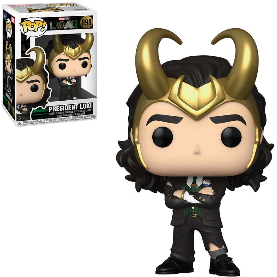 FUNKO POP MARVEL LOKI - PRESIDENT LOKI 898 BRINDE