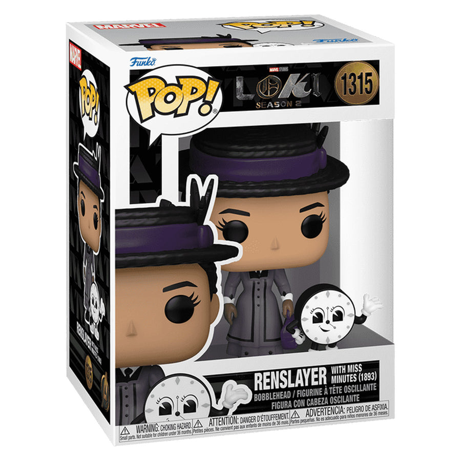 FUNKO POP MARVEL LOKI S2 - RENSLAYER WITH MISS MINUTES 1315