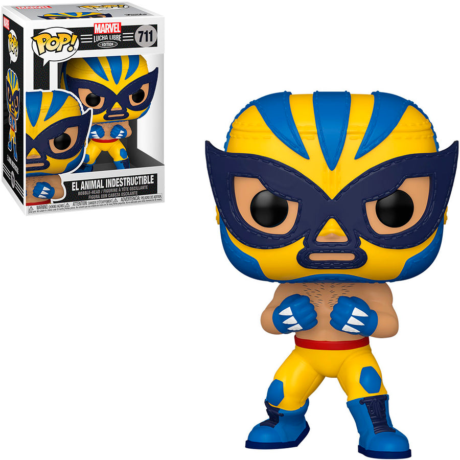 FUNKO POP MARVEL LUCHA LIBRE EDITION - EL ANIMAL INDESTRUCTIBLE 711 BRINDE