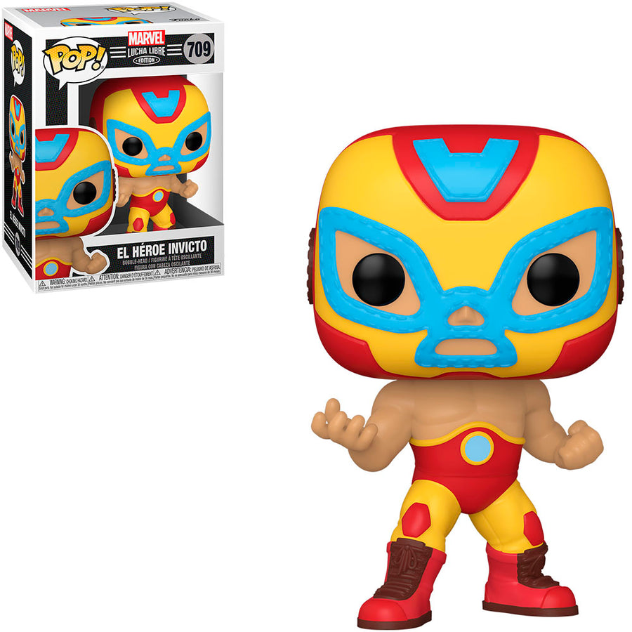 FUNKO POP MARVEL LUCHA LIBRE EDITION - EL HEROE INVICTO 709 BRINDE