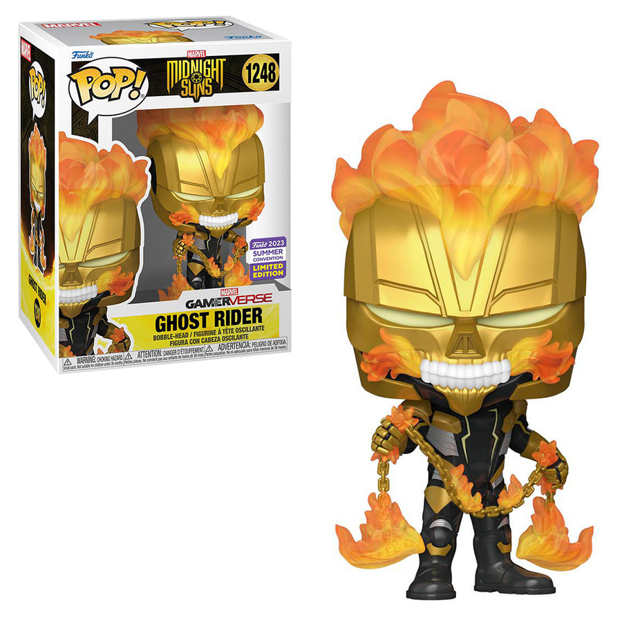 FUNKO POP MARVEL MIDNIGHT SONS SAN DIEGO COMIC CON 2023 - GHOST RIDER 1248 BRINDE
