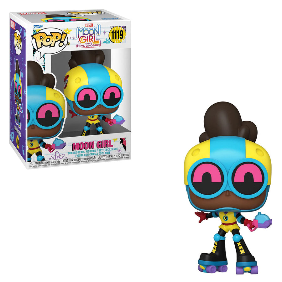 FUNKO POP MARVEL MOON GIRL AND DEVIL DINOSAUR - MOON GIRL 1119 BRINDE