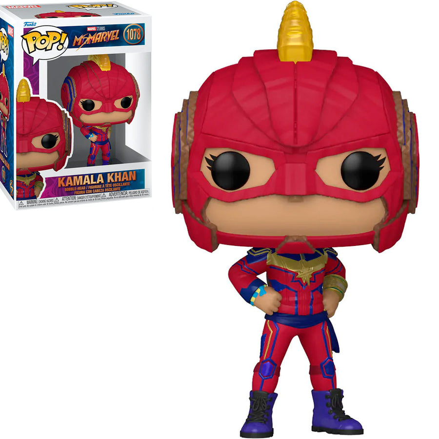 FUNKO POP MARVEL MS MARVEL - KAMALA KHAN 1078 BRINDE