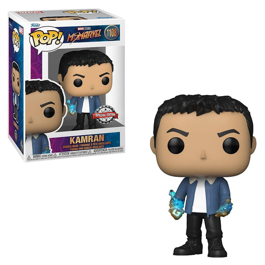 FUNKO POP MARVEL MS MARVEL - KAMRAN 1108 BRINDE