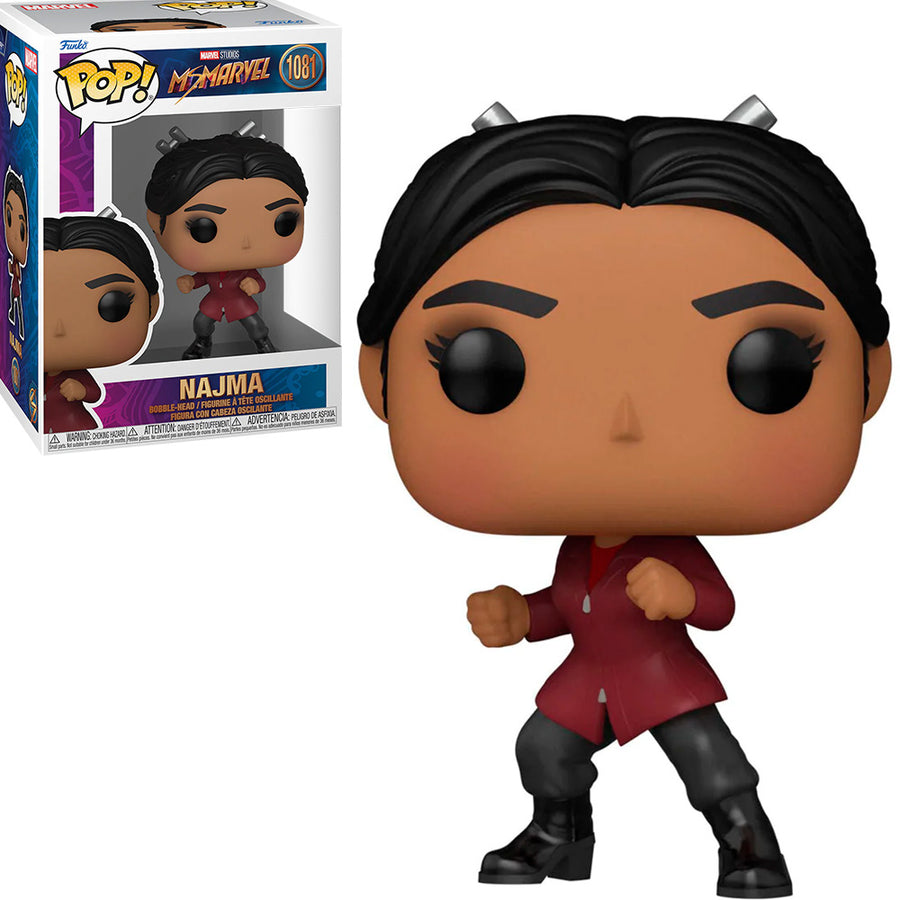FUNKO POP MARVEL MS MARVEL - NAJMA 1081 BRINDE