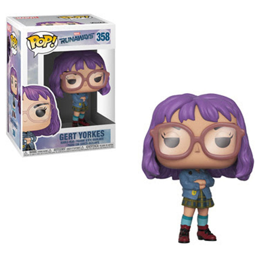 FUNKO POP MARVEL RUNAWAYS - GERT YORKES 358 BRINDE