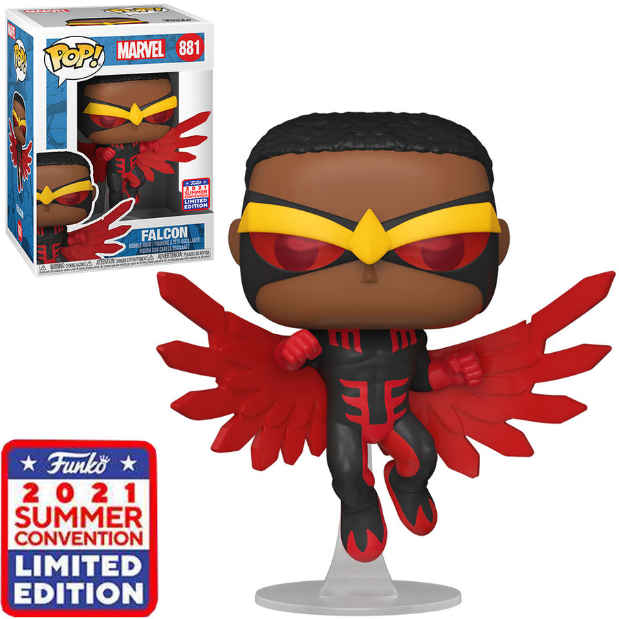 FUNKO POP MARVEL SDCC 2021 EXCLUSIVE - FALCON 881 BRINDE