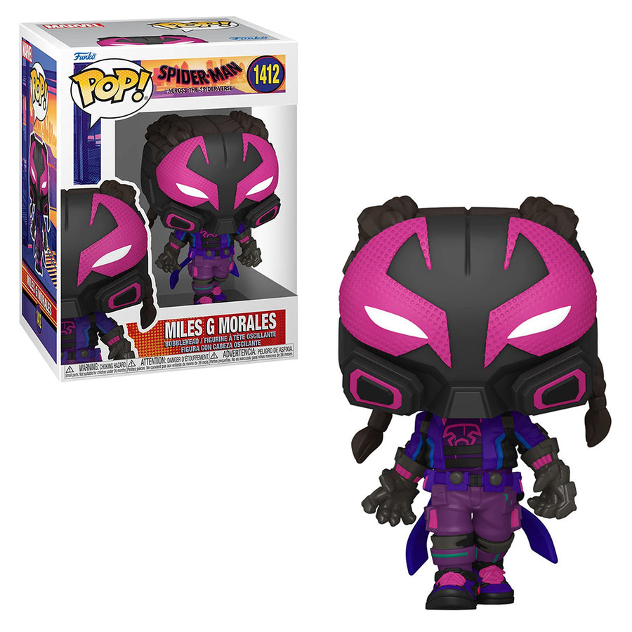 FUNKO POP MARVEL SPIDER-MAN:ACROSS THE SPIDER-VERSE - MILES G MORALES 1412 BRINDE
