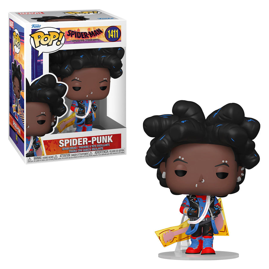 FUNKO POP MARVEL SPIDER-MAN:ACROSS THE SPIDER-VERSE - SPIDER-PUNK 1411 BRINDE