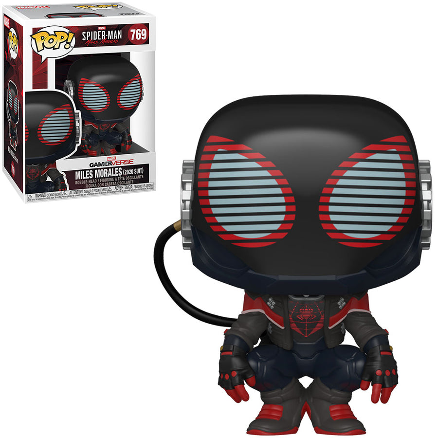 FUNKO POP MARVEL GAMERVERSE SPIDER-MAN - MILES MORALES (2020 SUIT) 769 BRINDE