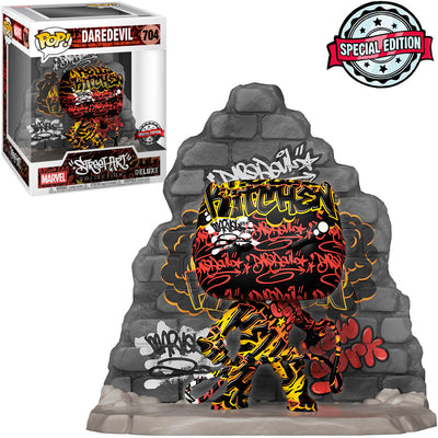 FUNKO POP MARVEL STREET ART DELUXE EXCLUSIVE - DAREDEVIL 704