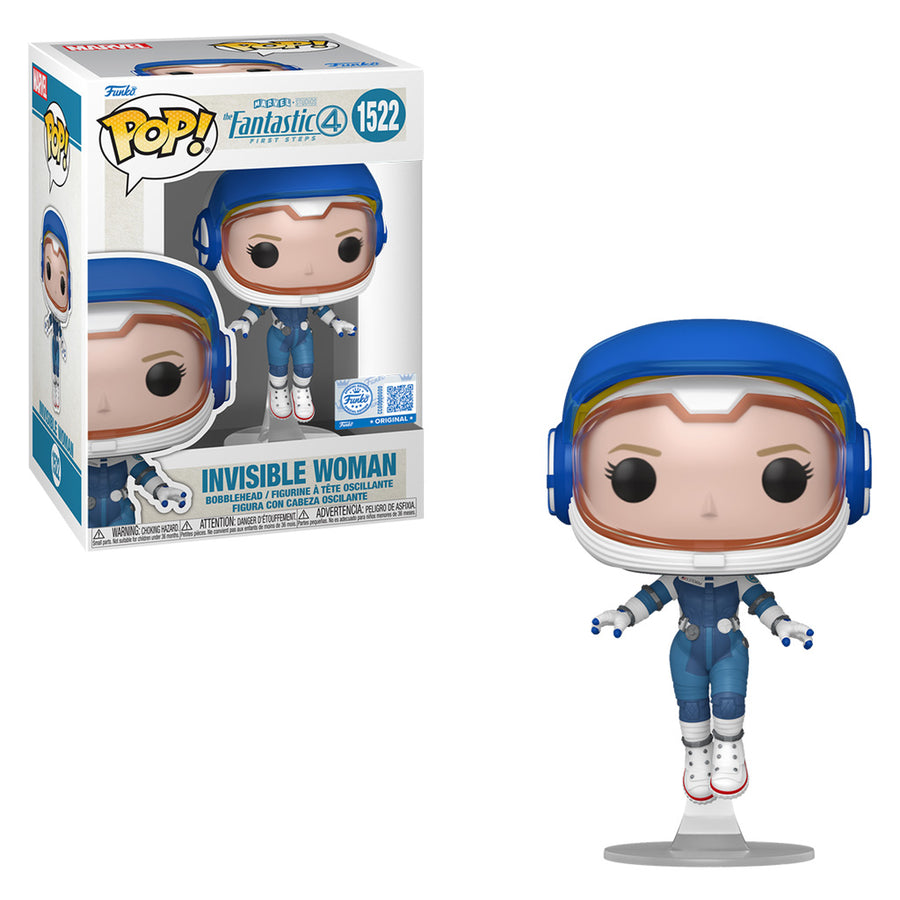 FUNKO POP MARVEL THE FANTASTIC FOUR: FIRST STEPS - INVISIBLE WOMAN 1522 BRINDE