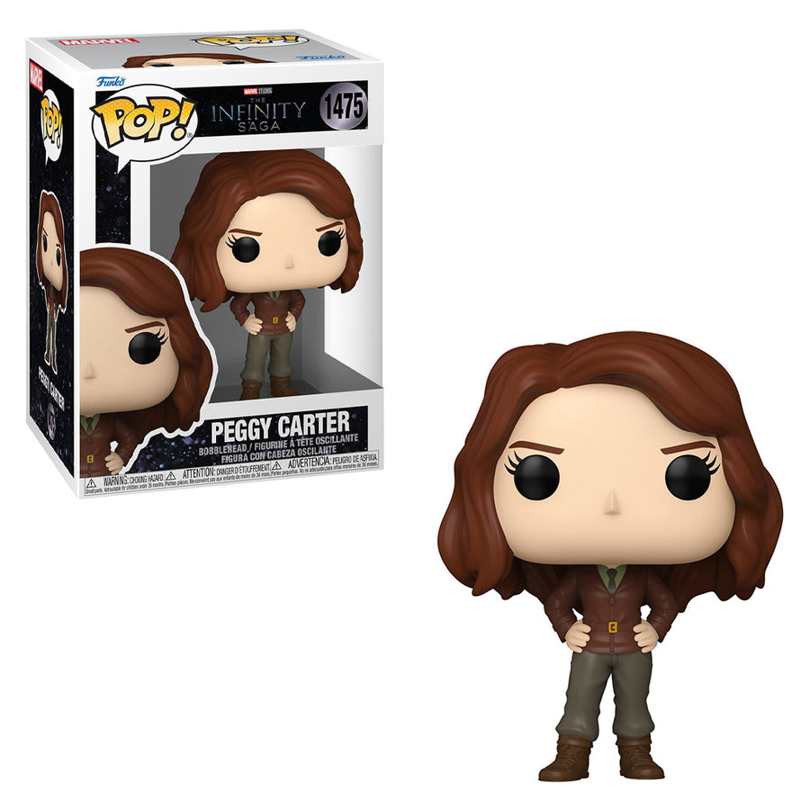 FUNKO POP MARVEL THE INFINITY SAGA - PEGGY CARTER 1475 BRINDE
