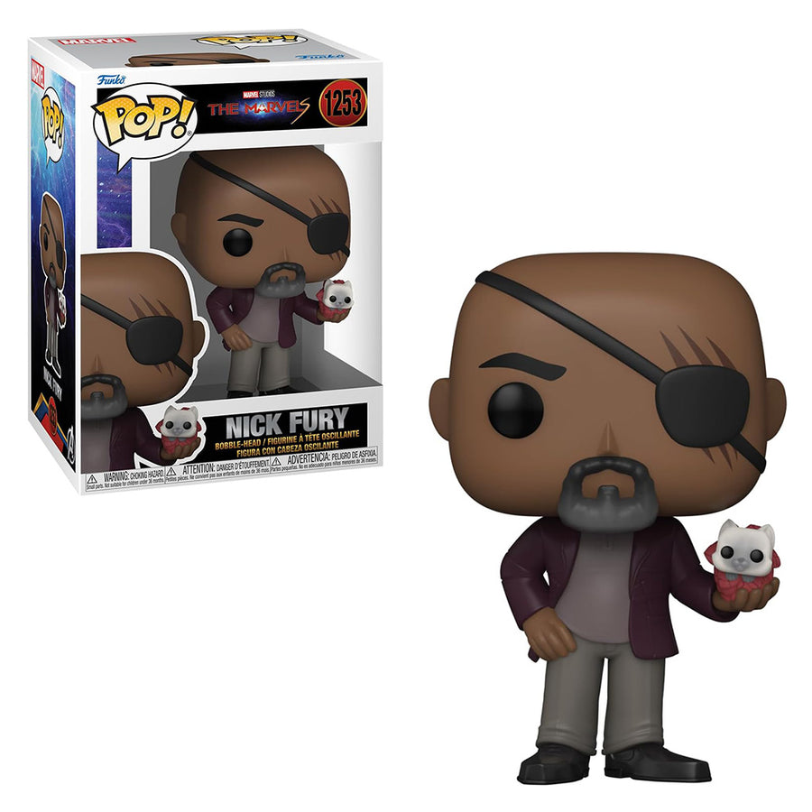FUNKO POP MARVEL THE MARVELS - NICK FURY 1253 BRINDE