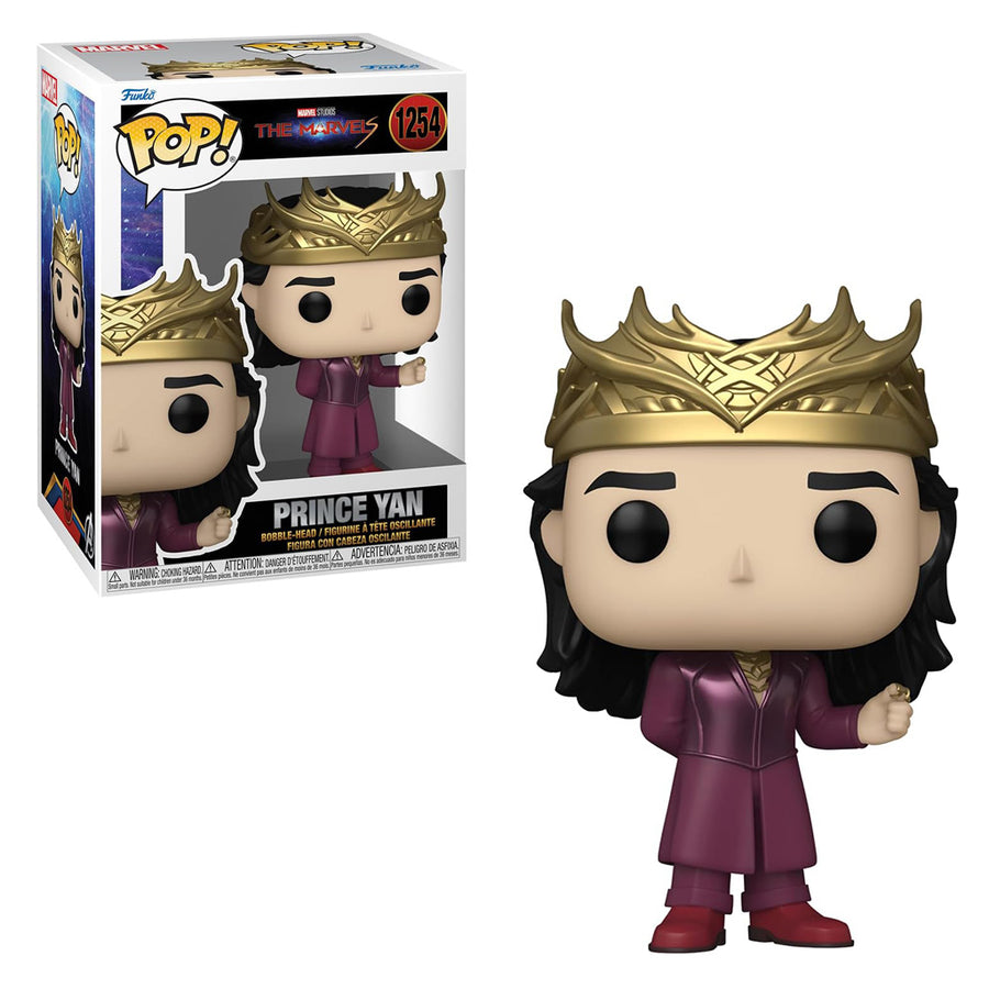 FUNKO POP MARVEL THE MARVELS - PRINCE YAN 1254 BRINDE