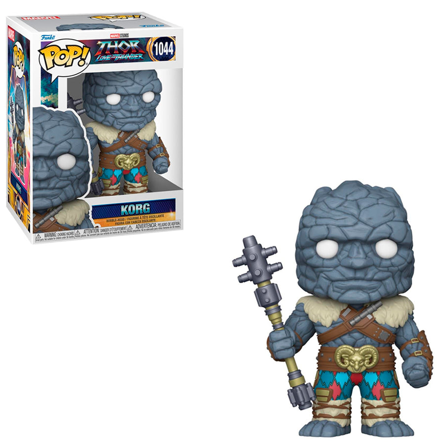 FUNKO POP MARVEL THOR: LOVE AND THUNDER - KORG 1044 BRINDE
