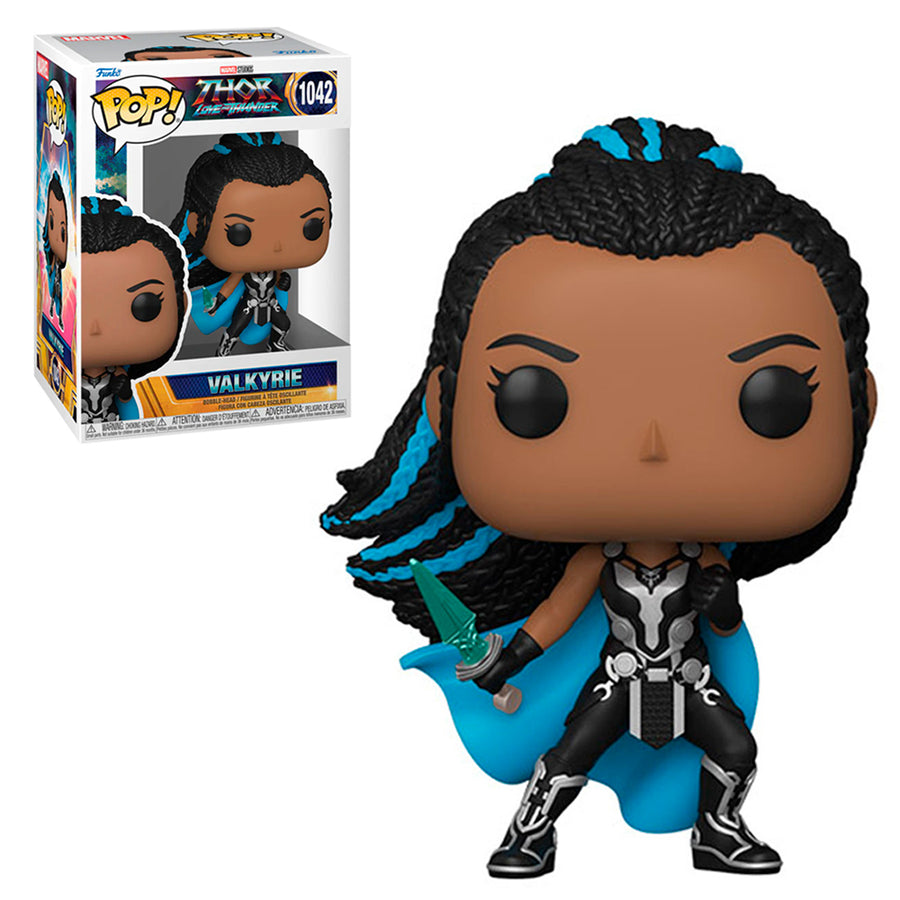 FUNKO POP MARVEL THOR: LOVE AND THUNDER - VALKYRIE 1042 BRINDE