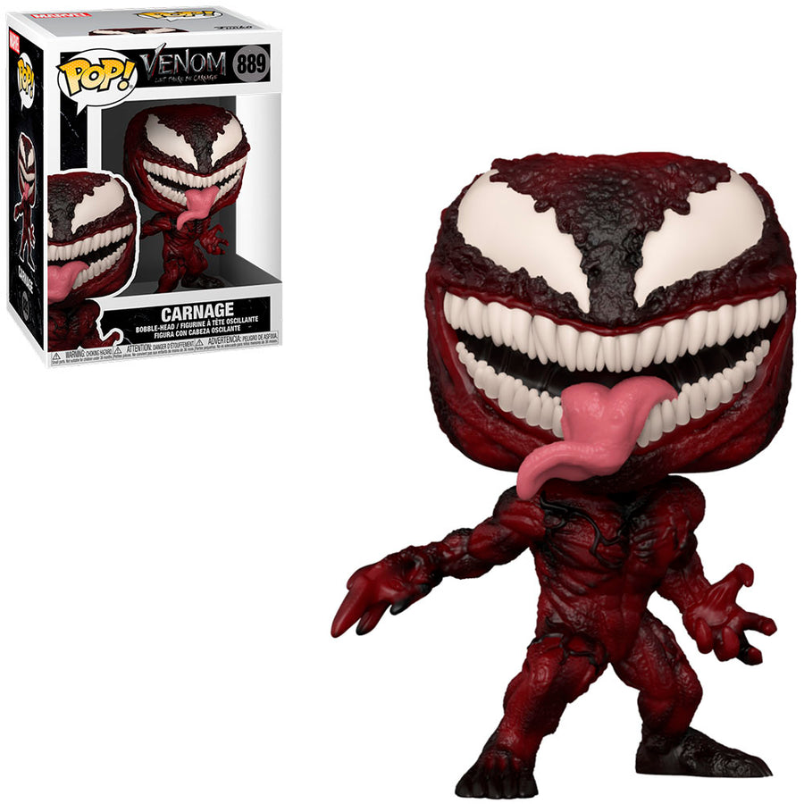 FUNKO POP MARVEL VENOM LET THERE BE CARNAGE - CARNAGE 889 BRINDE