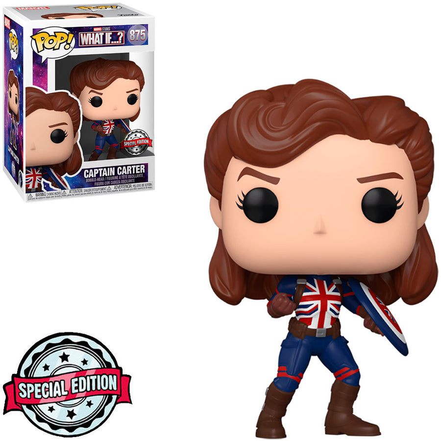 FUNKO POP MARVEL WHAT IF...? EXCLUSIVE - CAPTAIN CARTER 875