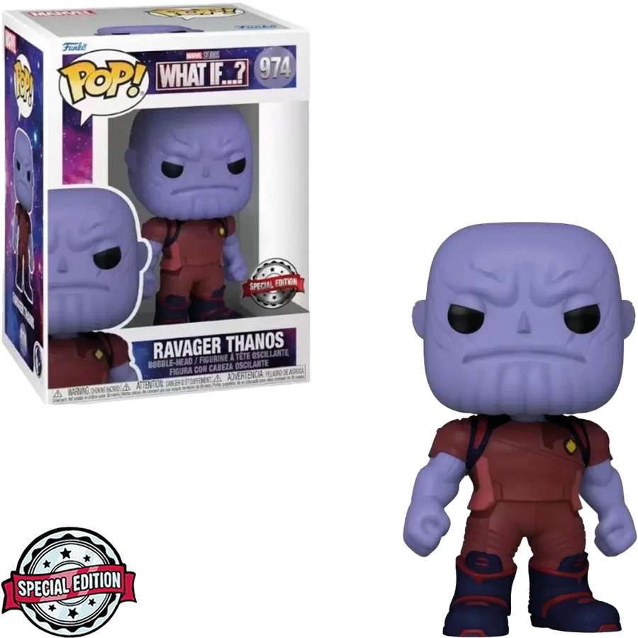 FUNKO POP MARVEL WHAT IF…? EXCLUSIVE - THANOS RAVAGER 974
