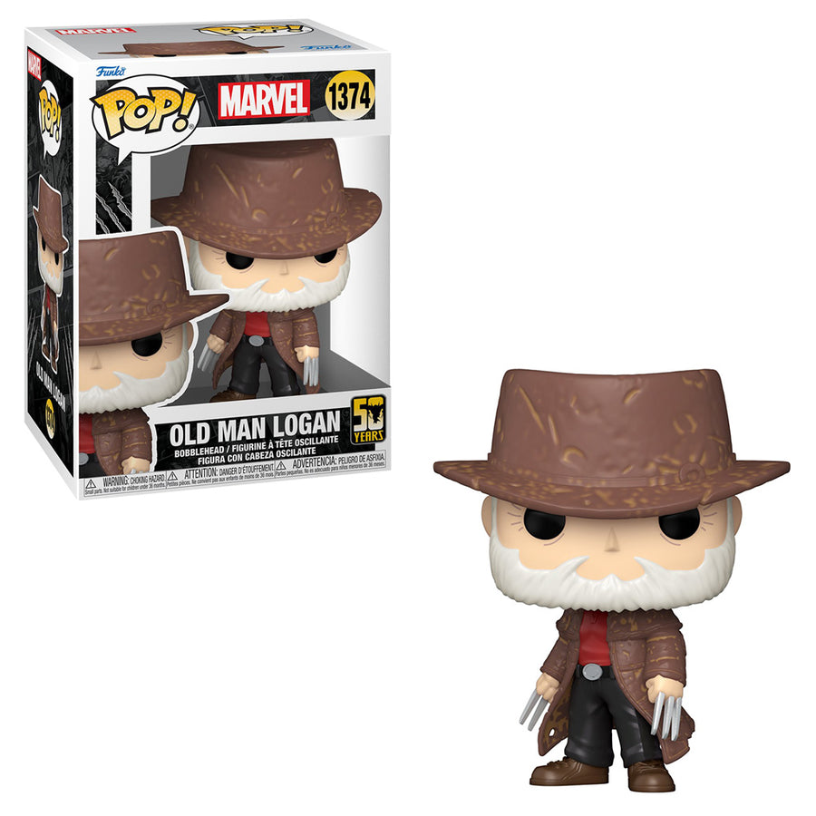 FUNKO POP MARVEL WOLVERINE 50TH ANNIVERSARY - OLD MAN LOGAN 1374 BRINDE