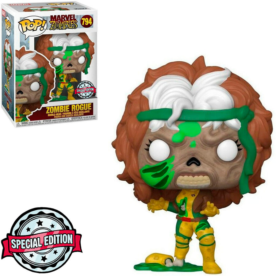 FUNKO POP MARVEL ZOMBIES EXCLUSIVE - ZOMBIE ROGUE 794 BRINDE