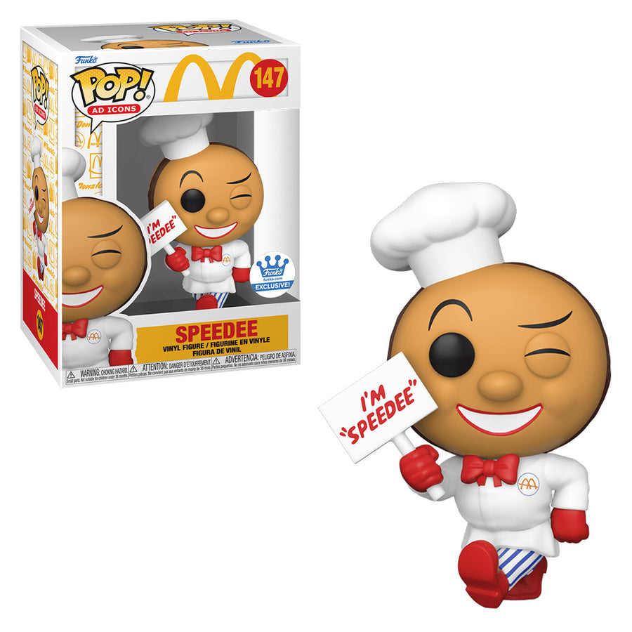 FUNKO POP MC DONALDS EXCLUSIVE - SPEEDEE 147 BRINDE