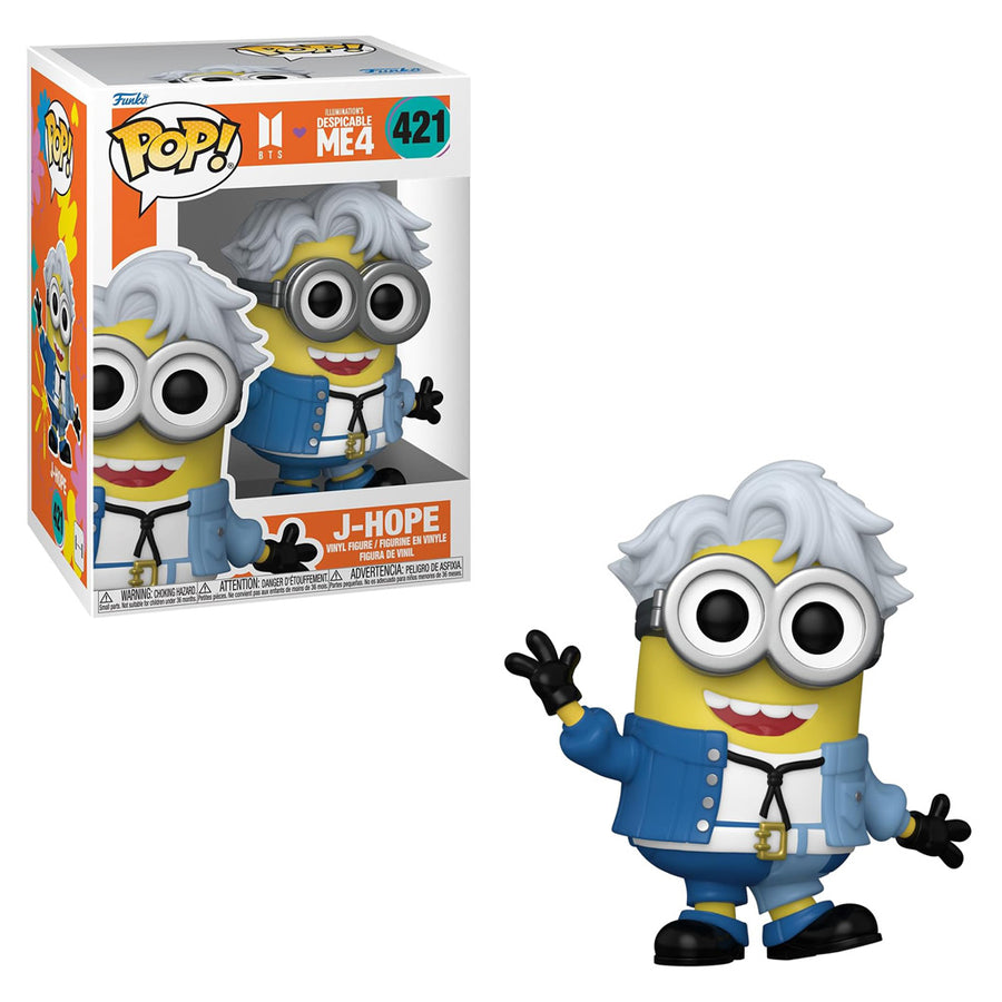 FUNKO POP: MINIONS X BTS - J-HOPE 421 BRINDE