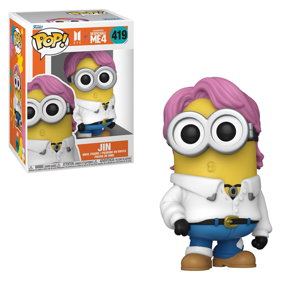 FUNKO POP: MINIONTS X BTS - JIN 419 BRINDE