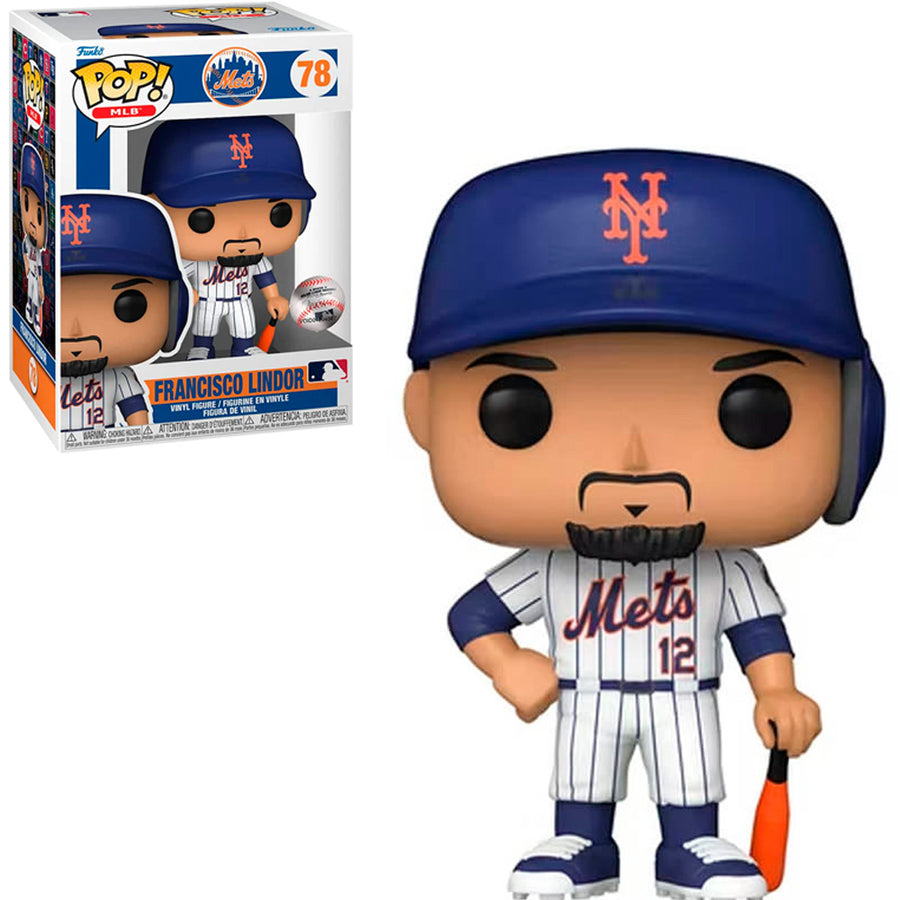 FUNKO POP MLB METS - FRANCISCO LINDOR 78 BRINDE