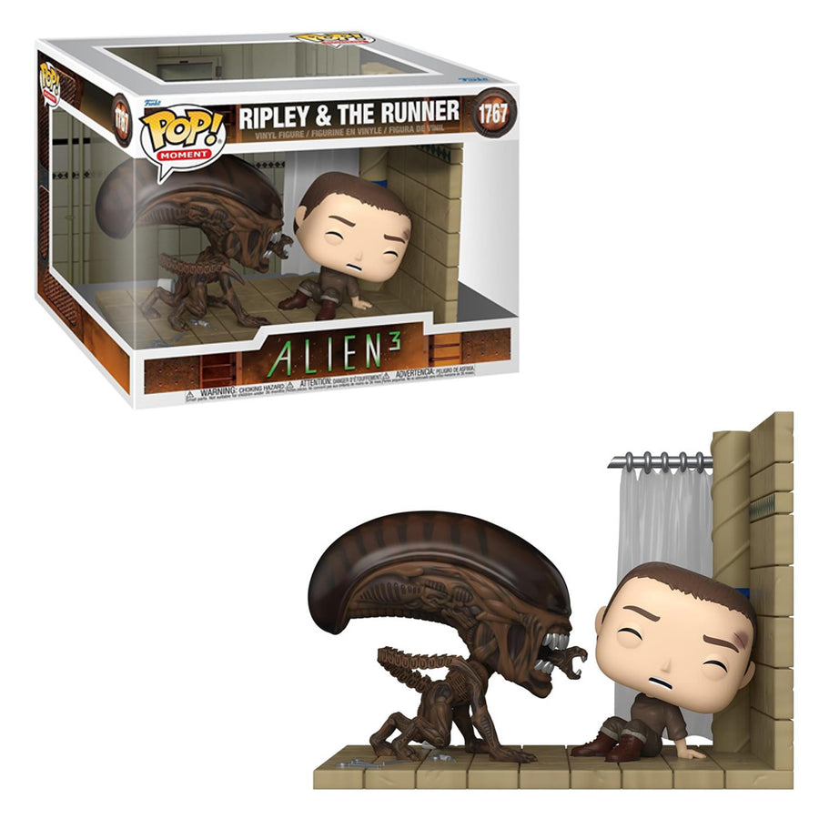 FUNKO POP MOMENT ALIEN 3 - RIPLEY & THE RUNNER 1767 BRINDE