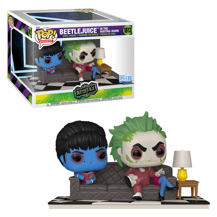 FUNKO POP MOMENT BEETLEJUICE EXCLUSIVE - BEETLEJUICE IN THE WAITING ROOM 1813