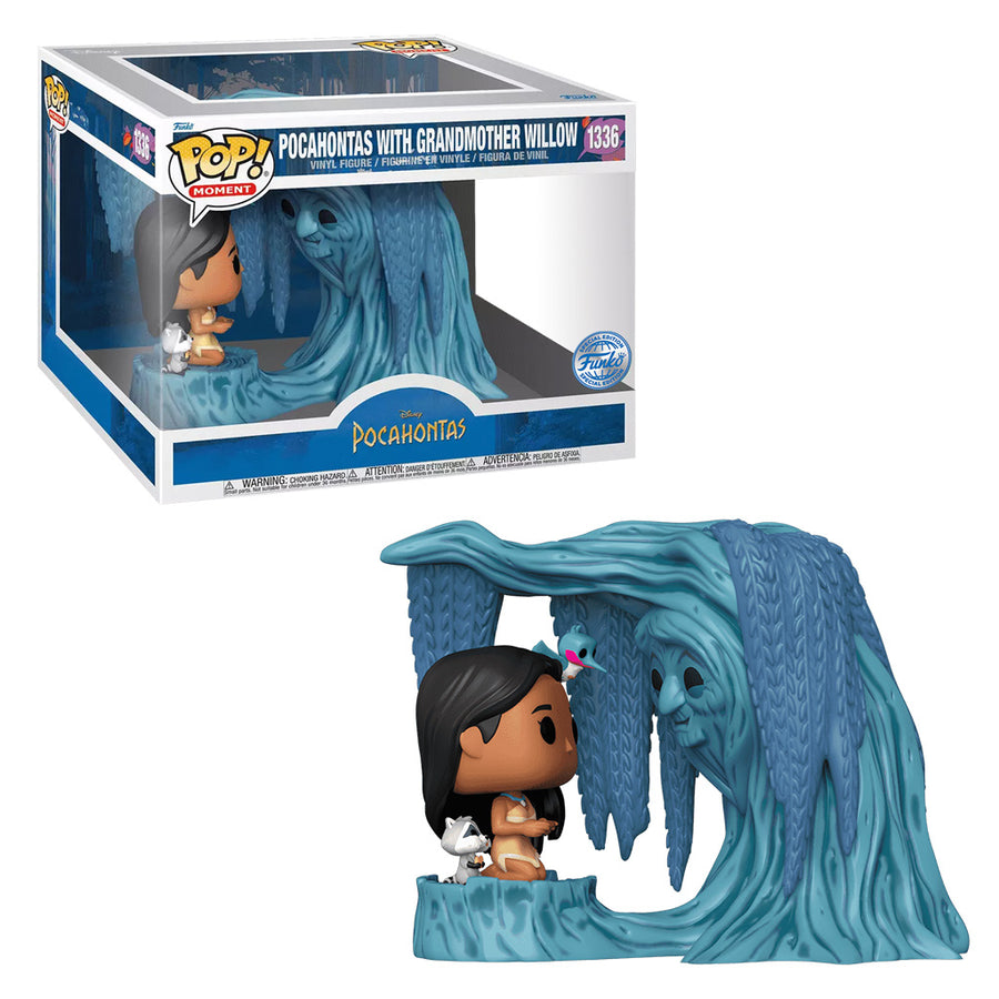 FUNKO POP MOMENT DISNEY POCAHONTAS EXCLUSIVE - POCAHONTAS WITH GRANDMOTHER WILLOW 1336 BRINDE