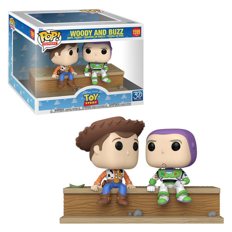 FUNKO POP MOMENT DISNEY TOY STORY 30TH ANNIVERSARY - WOODY AND BUZZ 1599