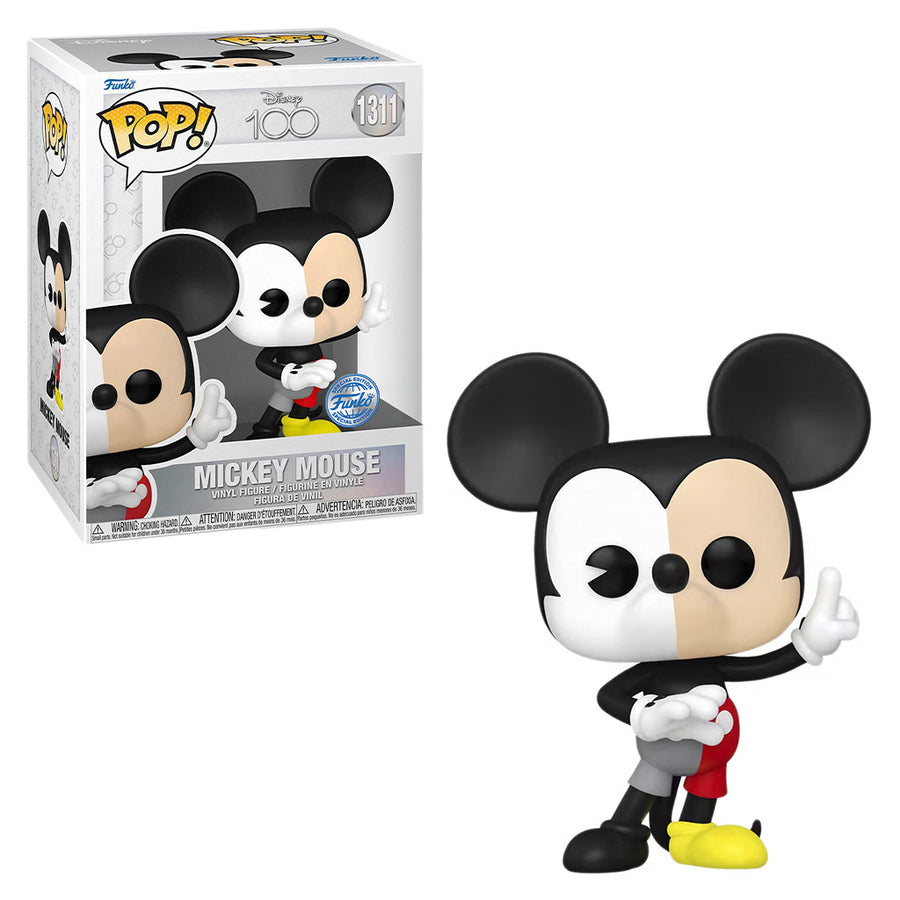 FUNKO POP MOVIE POSTERS DISNEY 100TH EXCLUSIVE - MICKEY MOUSE 1311 BRINDE