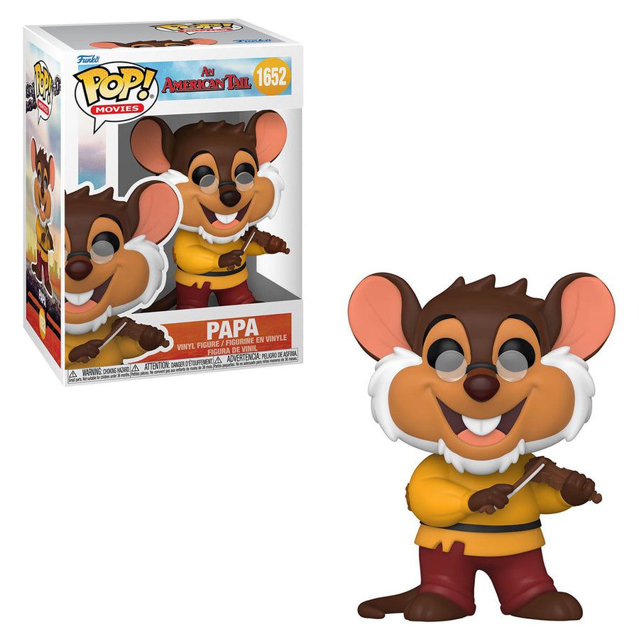 FUNKO POP MOVIES AN AMERICAN TAIL - PAPA 1652 BRINDE