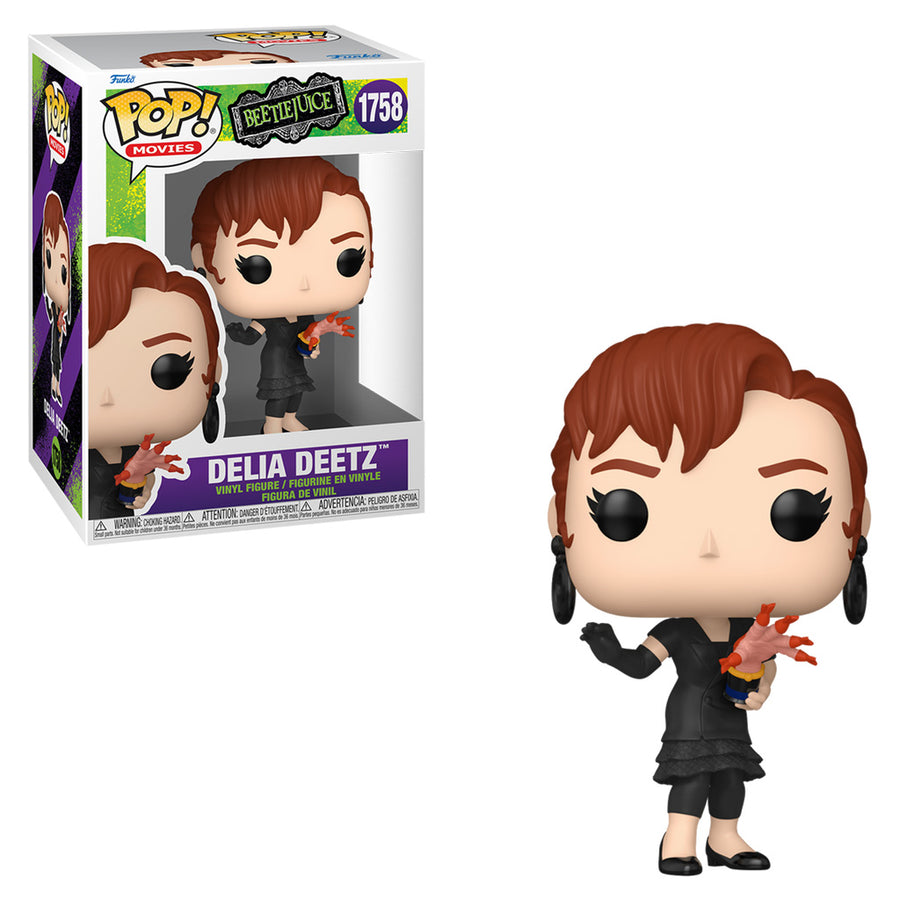 FUNKO POP MOVIES BEETLEJUICE - DELIA DEETZ 1758 BRINDE