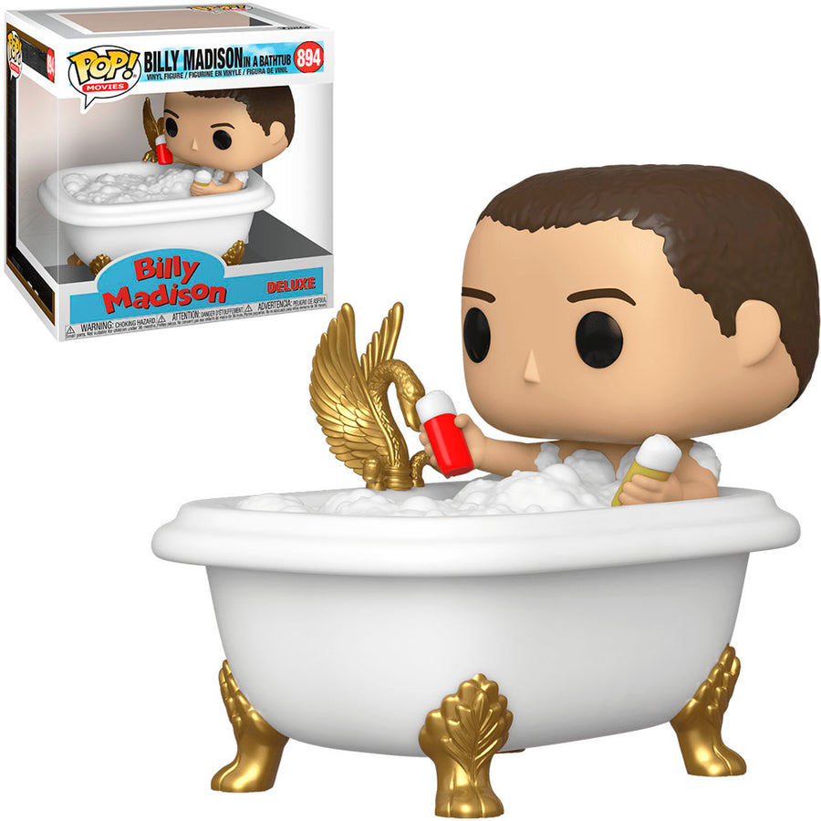 FUNKO POP MOVIES BILL Y MADISON DELUXE - BILLY MADISON IN A BATHTUB 894
