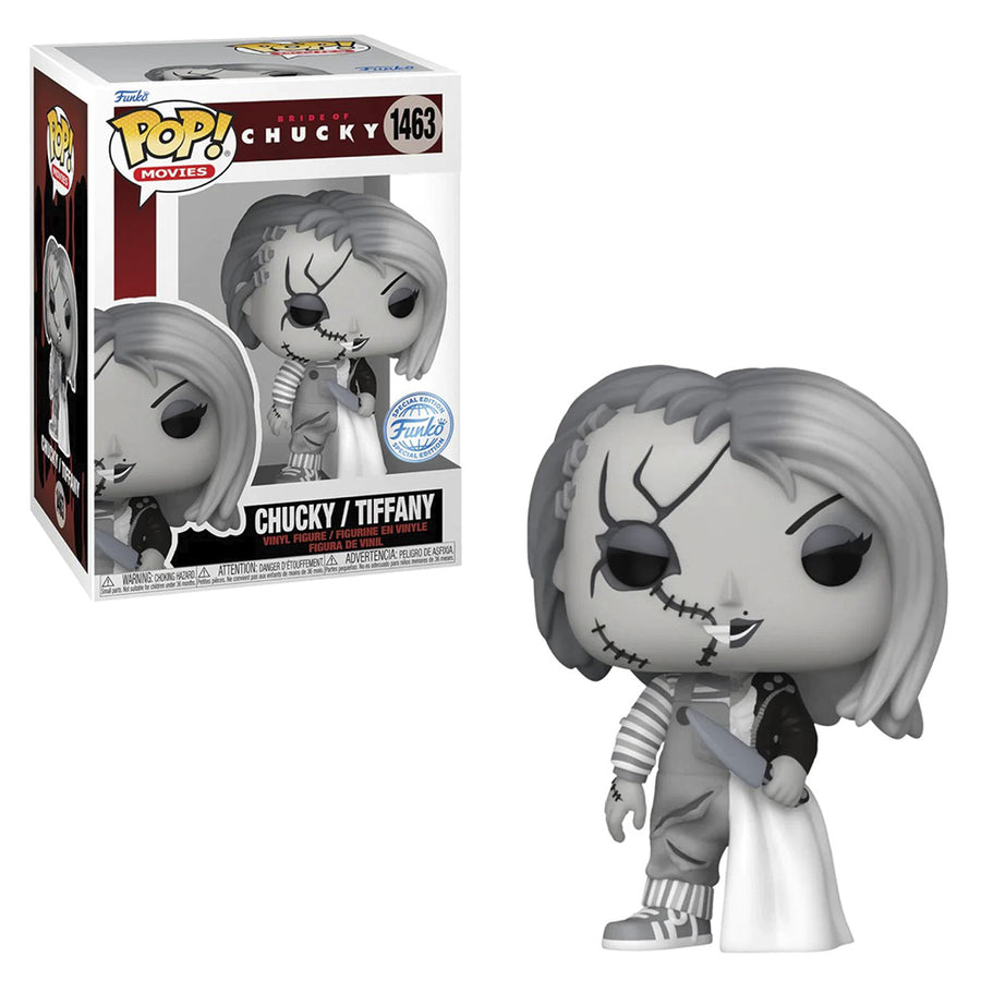 FUNKO POP MOVIES BRIDE OF CHUCKY EXCLUSIVE - CHUCKY / TIFFANY 1463