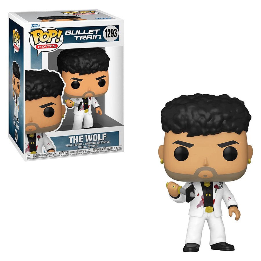 FUNKO POP MOVIES BULLET TRAIN - THE WOLF (BAD BUNNY) 1293 BRINDE