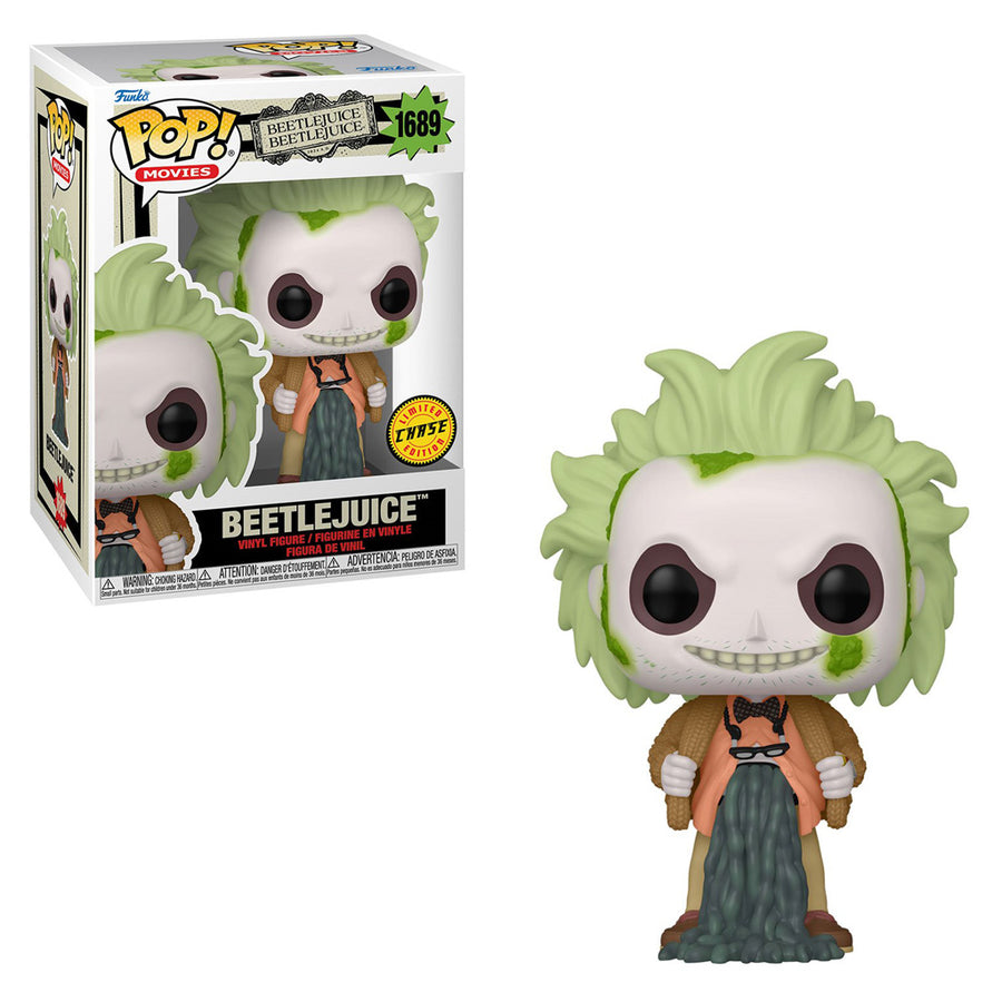 FUNKO POP MOVIES CHASE BEETLEJUICE BEETLEJUICE - BEETLEJUICE 1689 BRINDE