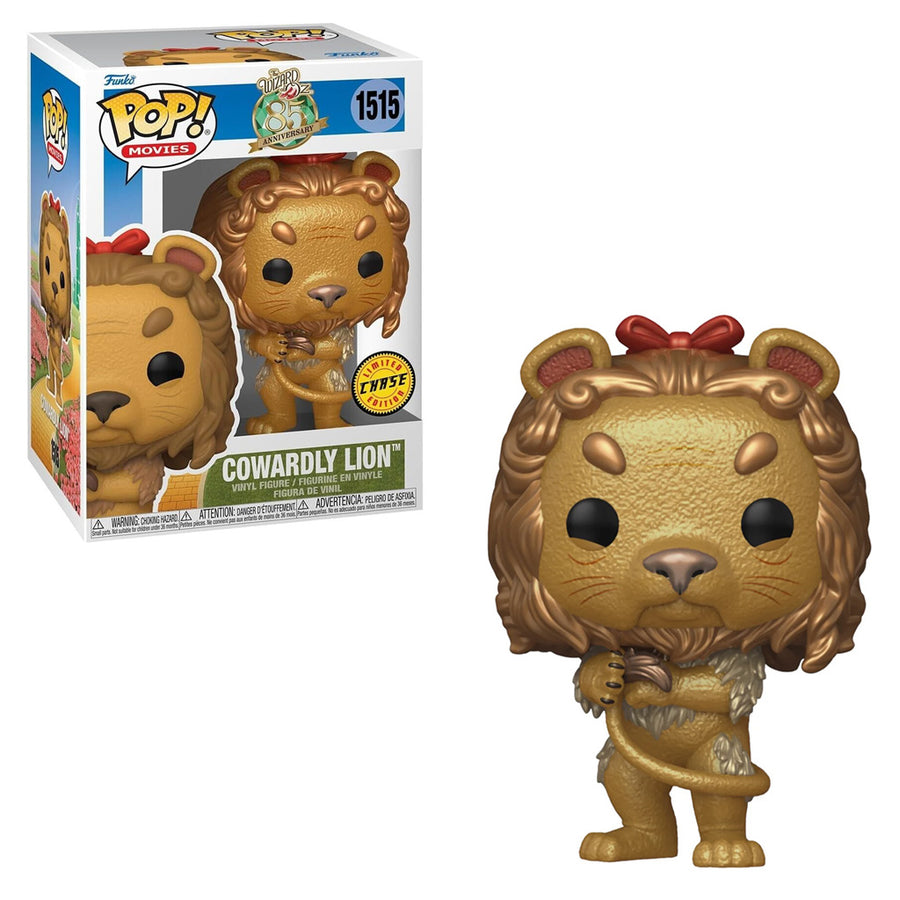 FUNKO POP MOVIES CHASE THE WIZARD OF OZ 85TH ANNIVERSARY - COWARDLY LION 1515